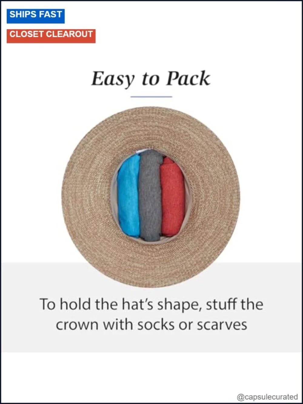 UPF 50+ Women's Fedora Sun Hat – Packable & Adjustable Wide Brim